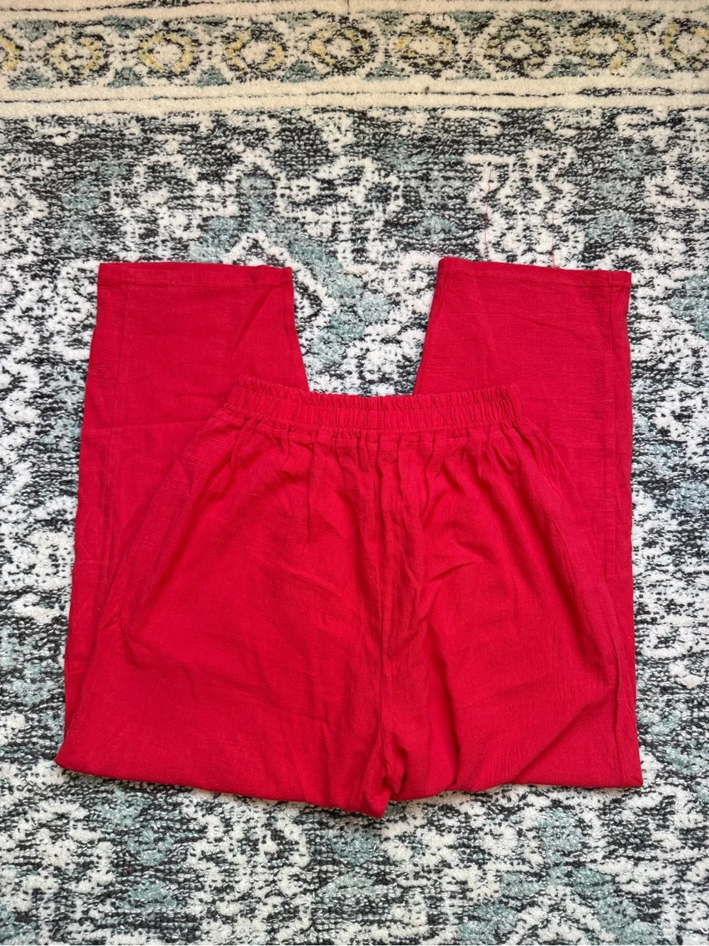 Vintage 1980s STAY REAL by Barrod Gauzy Cotton Capri
